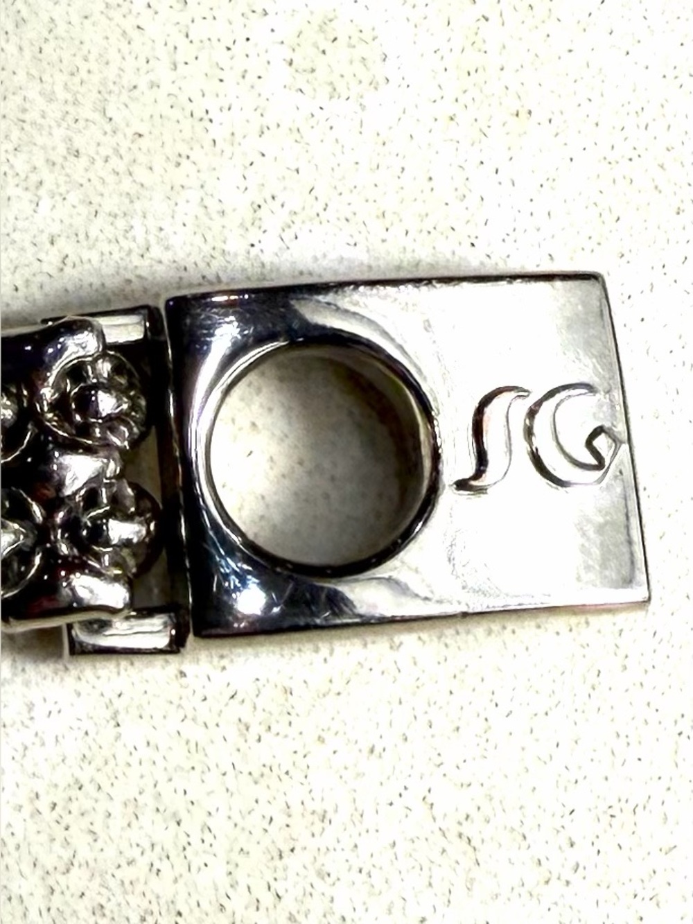 SG Liquid Metal Bracelet Stainless Steel Expertly Crafted Magnetic clasp Unisex - Picture 3 of 4